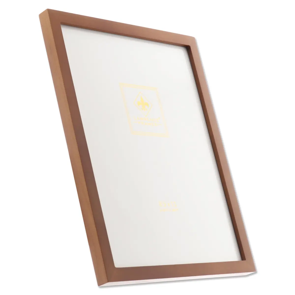 Lawrence Frames Nutmeg Wood Picture Frame 8.5x11-Inch | Elegant Wall & Tabletop Display - view 3