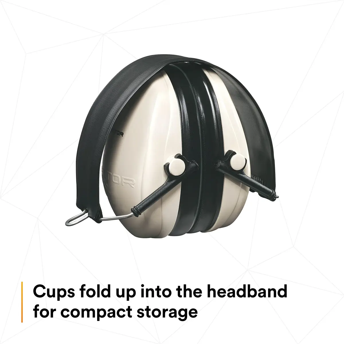 3M PELTOR Optime 95 Earmuffs, Behind-the-Head, 21 dB NRR, 78 oz (2.22 kg) | Industrial Hearing Protection - view 6