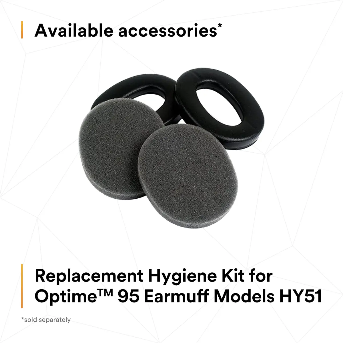 3M PELTOR Optime 95 Earmuffs, Behind-the-Head, 21 dB NRR, 78 oz (2.22 kg) | Industrial Hearing Protection - view 7