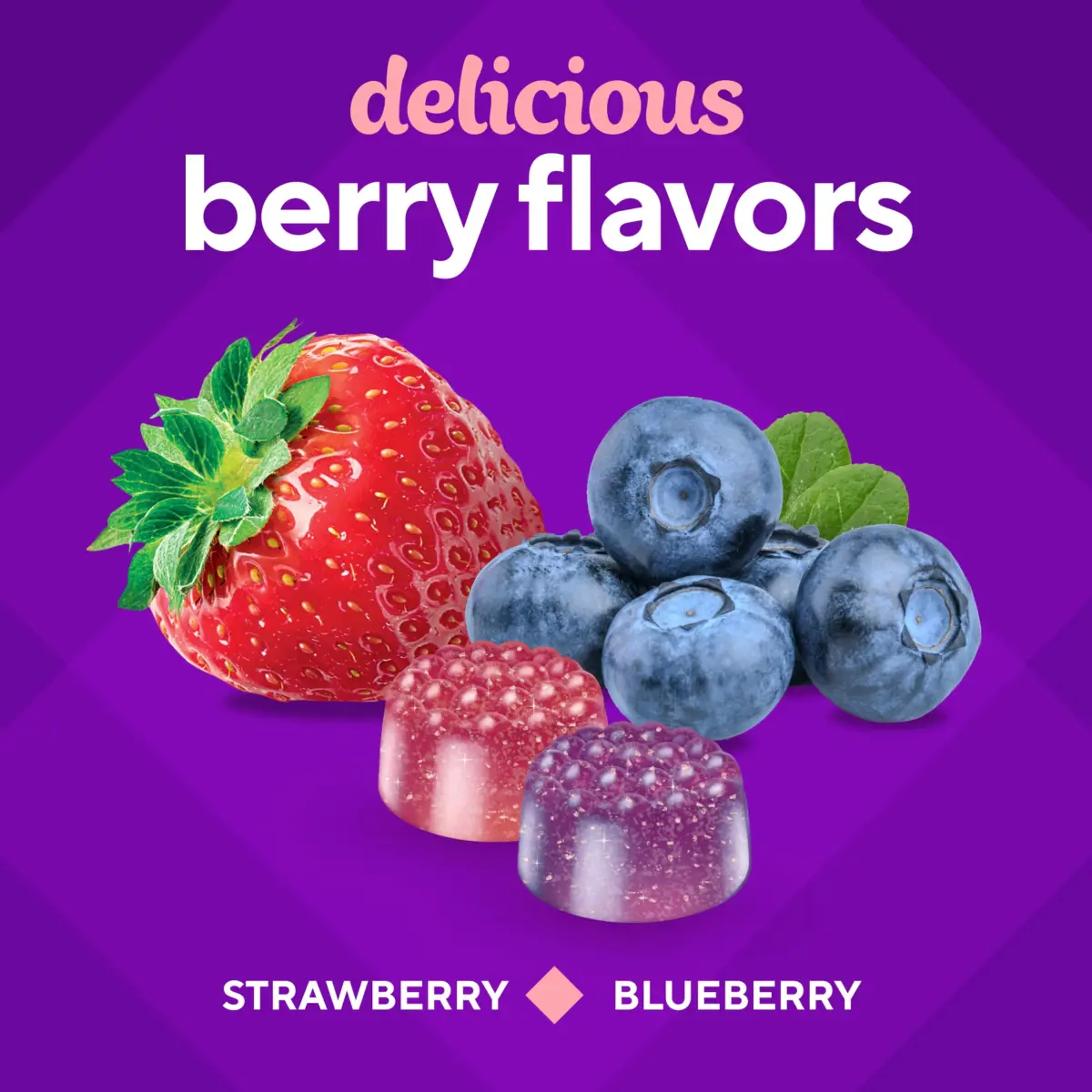 Vitafusion Women's Multivitamin Gummy Berry Flavor | Gluten and Dairy Free Supplement - view 8