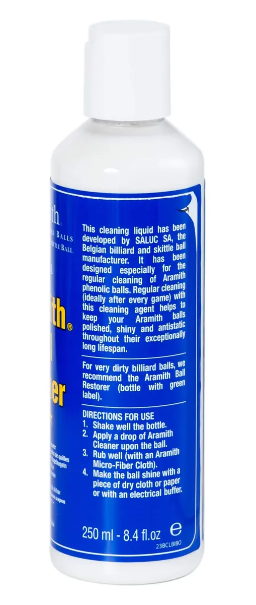 Aramith Phenolic Billiard Ball Cleaner and Restorer 249ml (8.4 Fl Oz) | Restores Original Luster - view 2