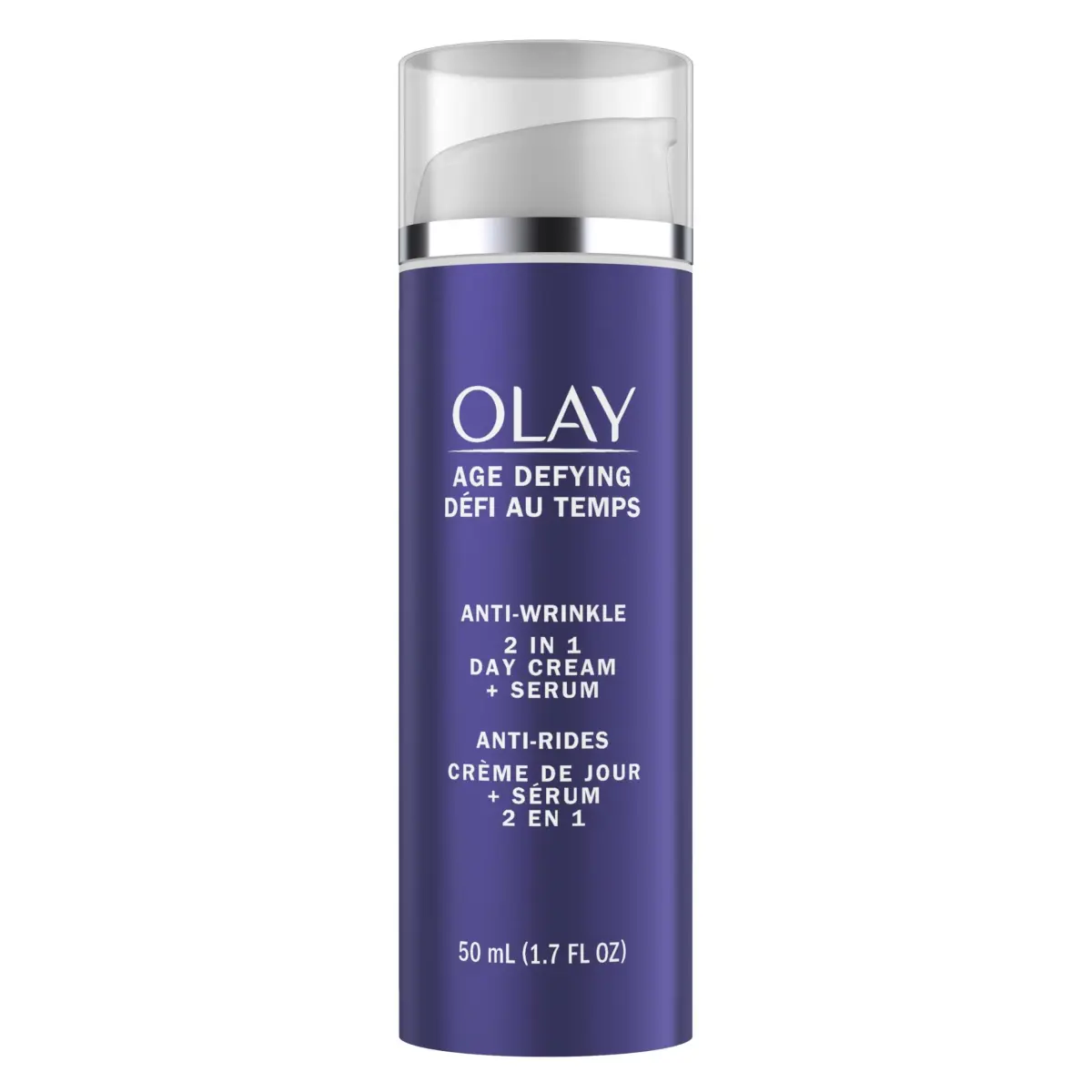Olay Age Defying 2-in-1 Day Cream Plus Serum with Aloe Vera 50ml (1.7 Fl Oz) | Reduces Fine Lines & Firms Skin - view 3
