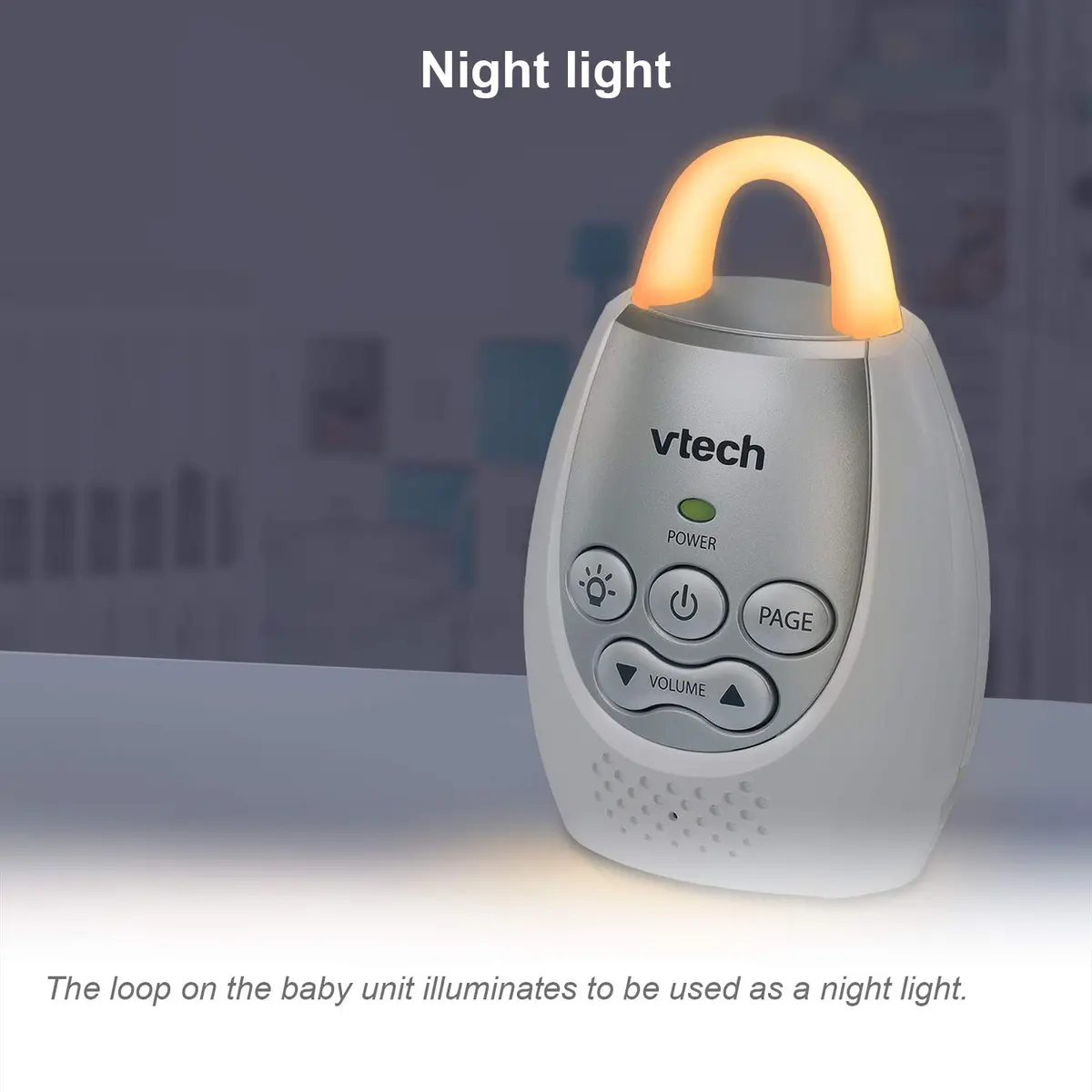 VTech Digital Audio Baby Monitor with 1,000 ft Range | Clear Sound & Night Light - view 6