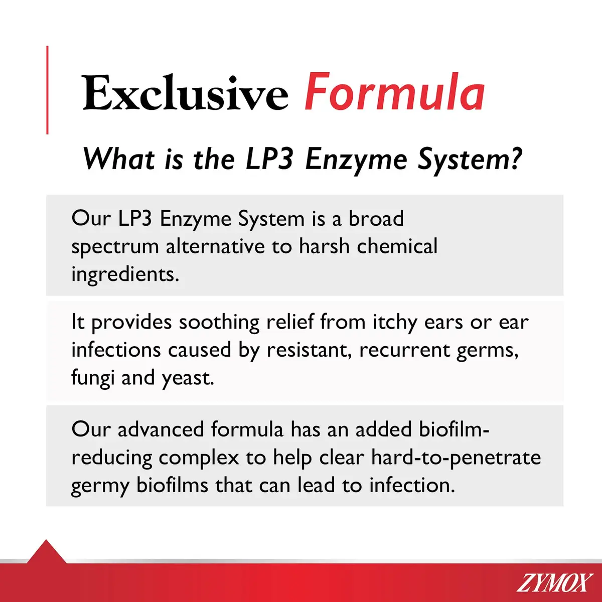 Zymox Enzymatic Ear Solution with 0.5% Hydrocortisone | Ear Care for Dogs & Cats, 1.25 oz - view 5