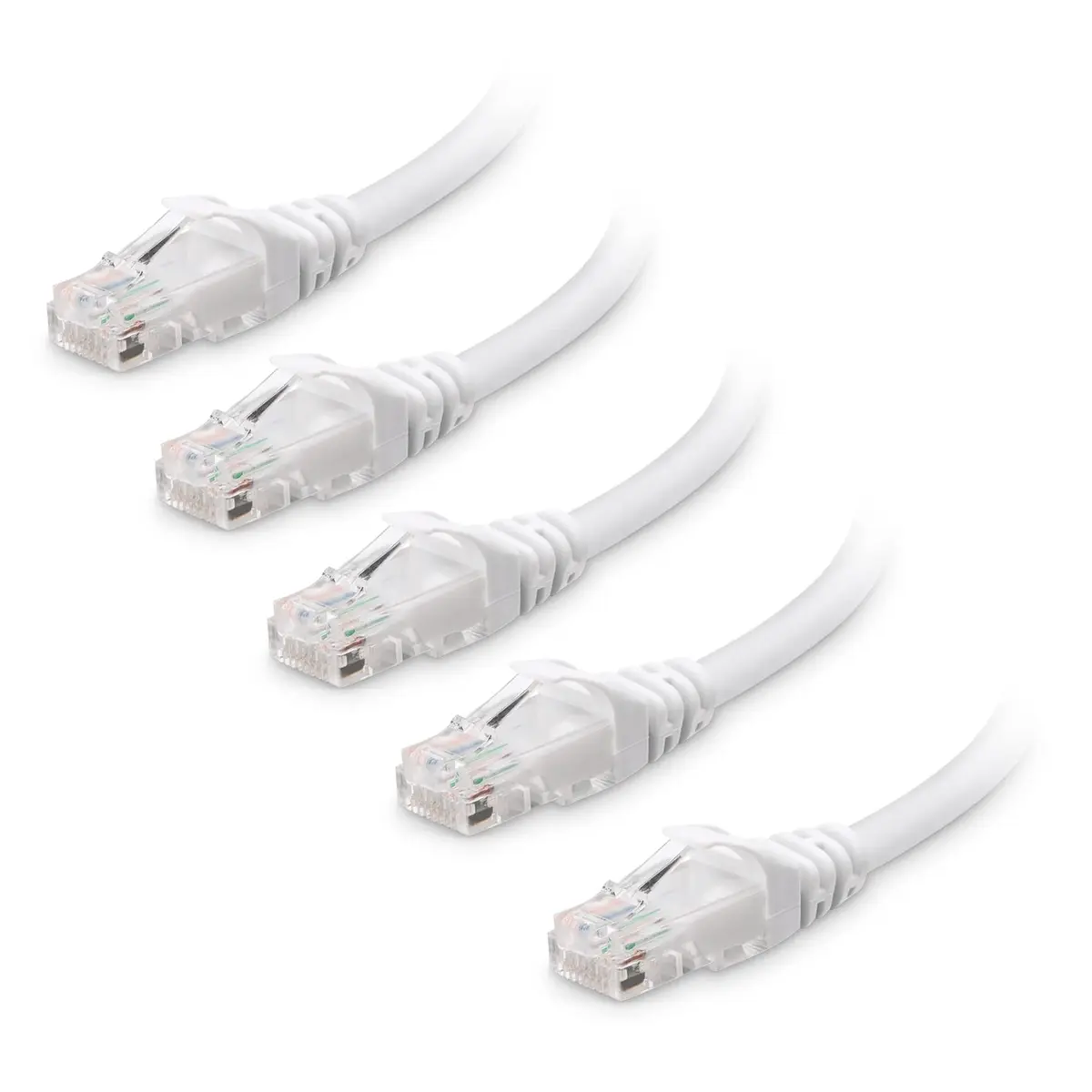 Cable Matters 3 ft White Cat 6 Ethernet Cable | 10Gbps Snagless Network Patch - main product image