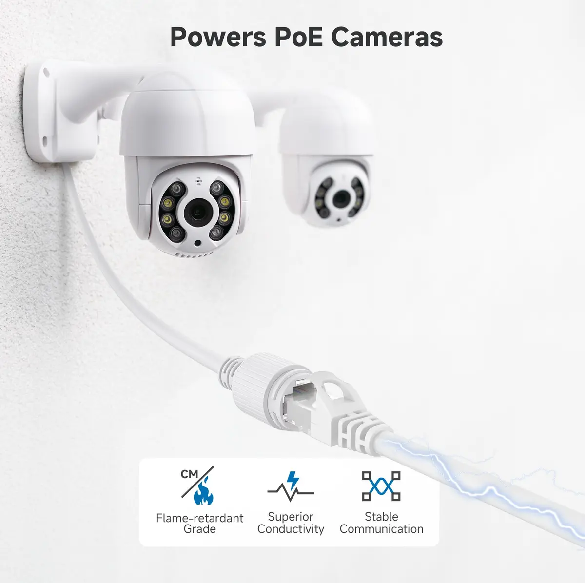 Cable Matters 3 ft White Cat 6 Ethernet Cable | 10Gbps Snagless Network Patch - view 7