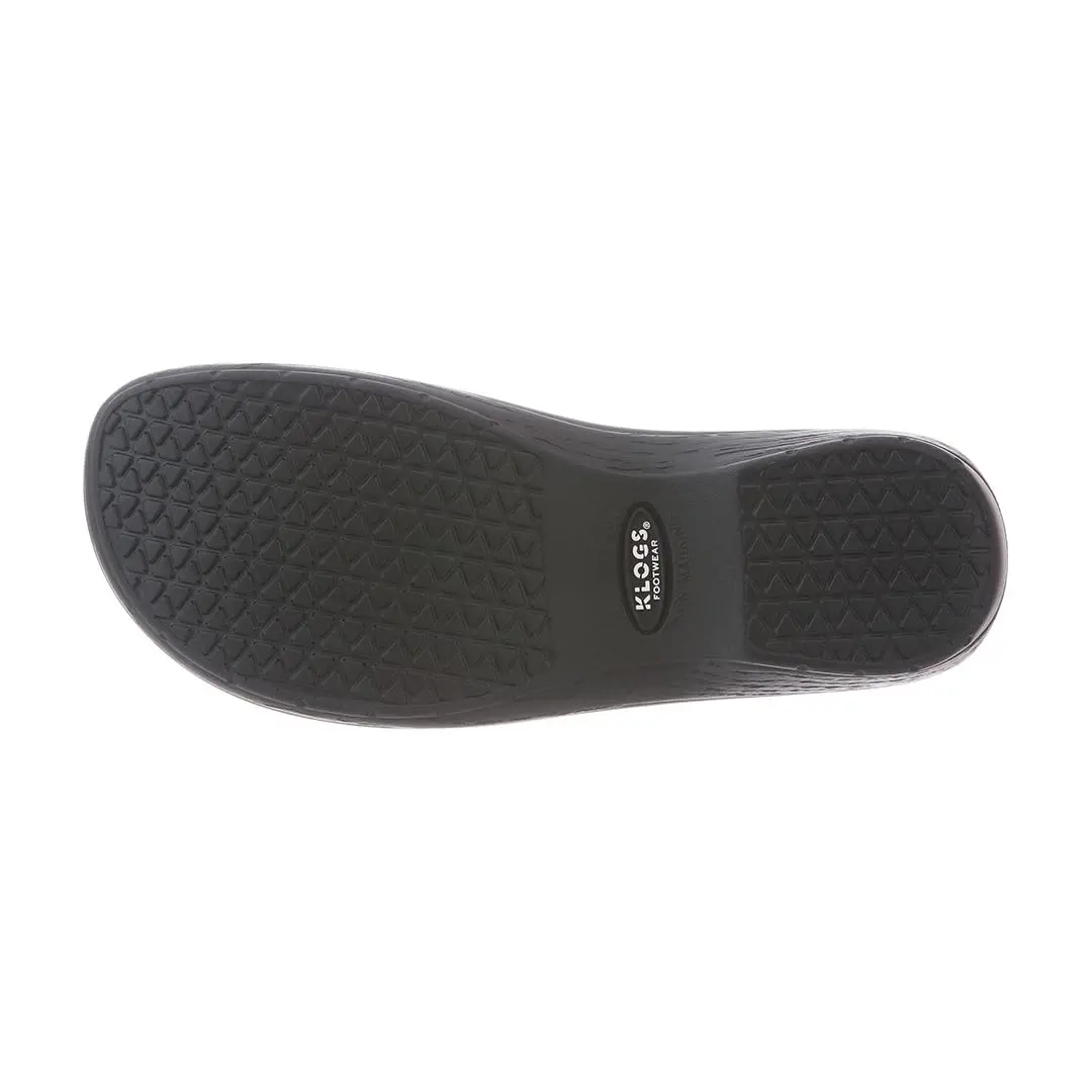 Klogs USA Mission Women's Shoe Black Smooth Size 12 Medium US | Slip-Resistant Work Shoe - view 6