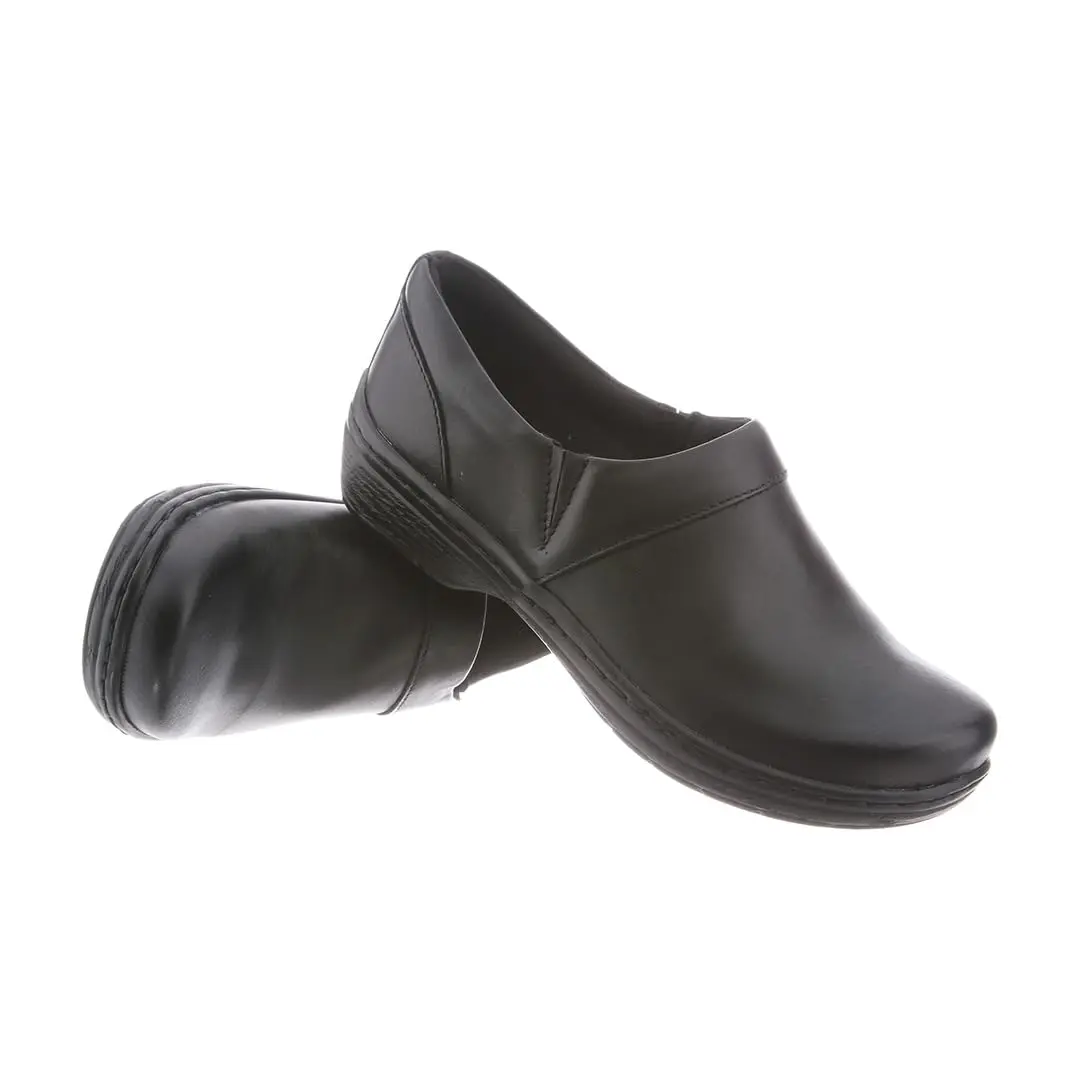 Klogs USA Mission Women's Shoe Black Smooth Size 12 Medium US | Slip-Resistant Work Shoe - view 2