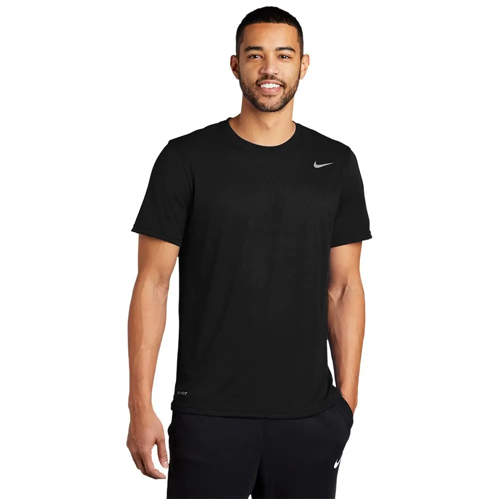 Nike Men's Legend Short Sleeve Tee, Black, S | Moisture-Wicking Active T-Shirt for Men - main product image