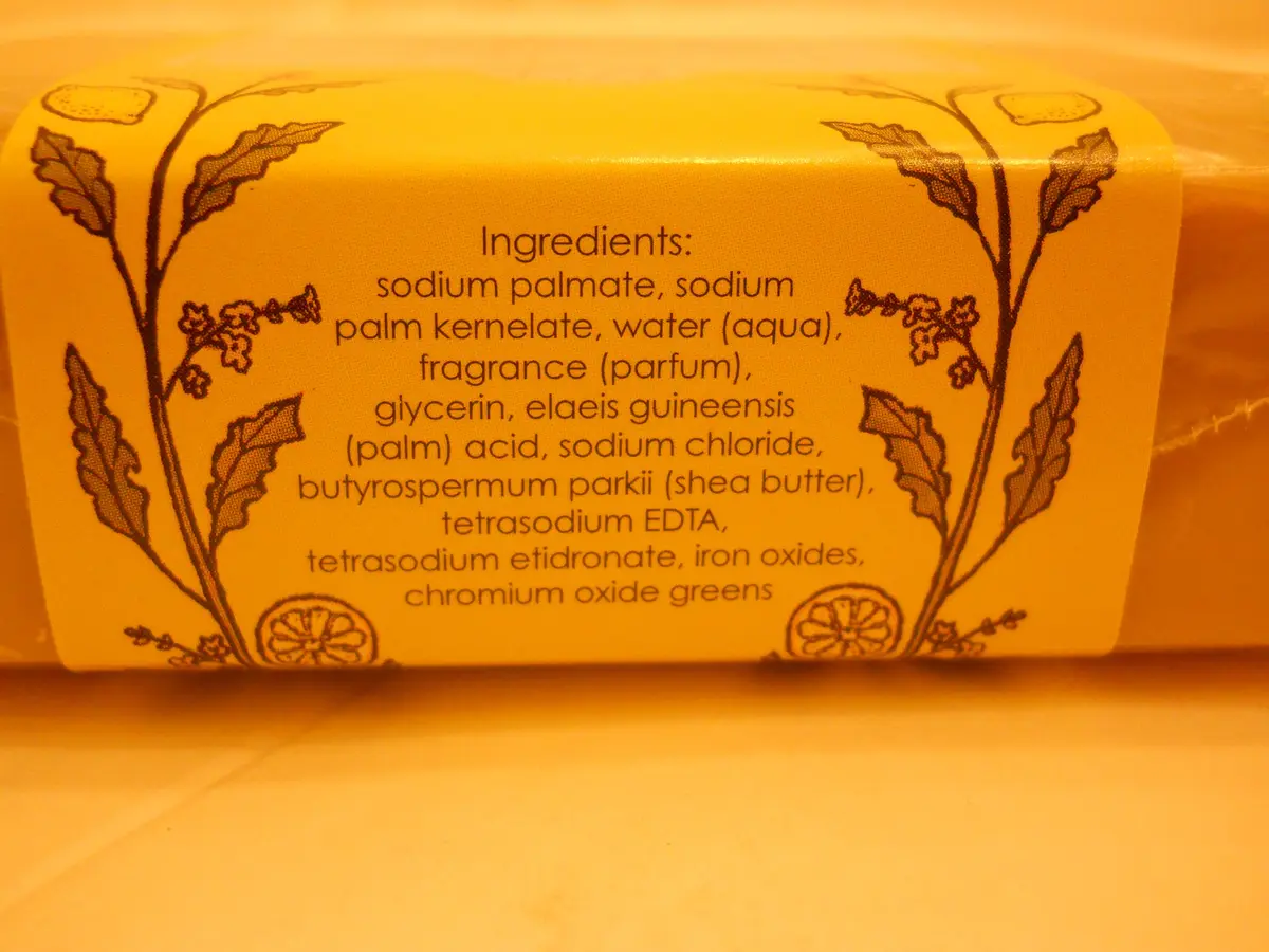 Bisous De Provence Lemon Verbena Verveine-Citron Triple Milled Soap 200g (7 Oz) | Authentic French Soap - view 4