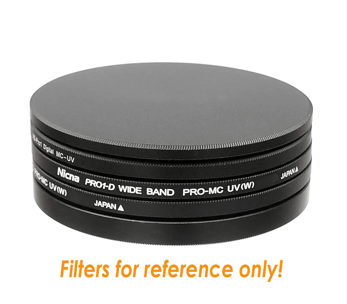 Fotasy 40.5mm Metal Filter Stack Cap Set | Protects Filters from Dust, Scratches & Fingerprints - view 3