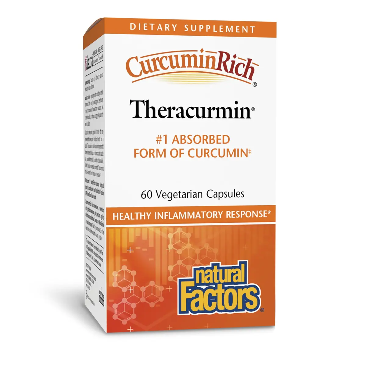 Natural Factors CurcuminRich Theracurmin 30 mg Turmeric Curcumin Capsules 60 Count | Supports Inflammation Response & Antioxidant Health - main product image
