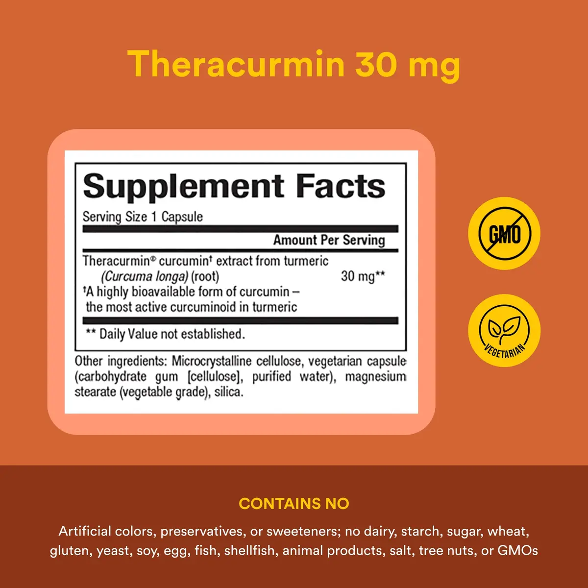 Natural Factors CurcuminRich Theracurmin 30 mg Turmeric Curcumin Capsules 60 Count | Supports Inflammation Response & Antioxidant Health - view 5