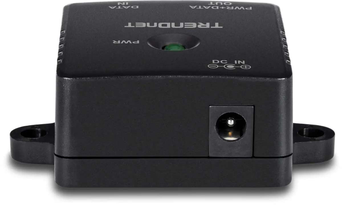 TRENDnet Gigabit Power Over Ethernet Injector, TPE-113GI | 100m PoE, 15.4W Power, Gigabit Ethernet, Wall-Mountable - view 9