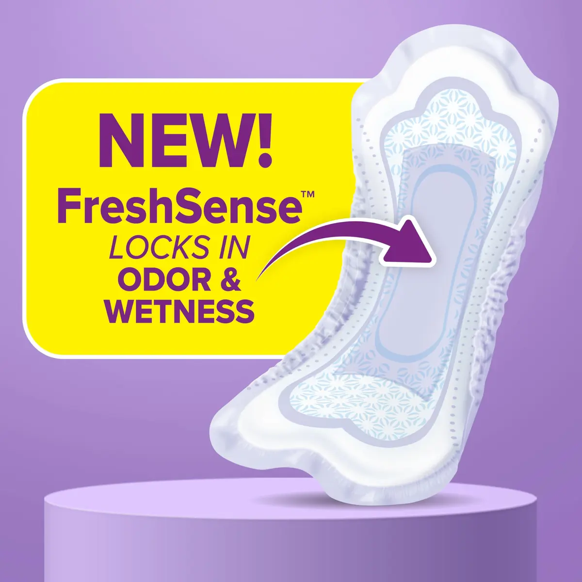 Poise Max Long Incontinence Pads with Ultra Soft Side Shields, 39 Count (14 inches) | 100% Dry & Fresh Protection - view 2