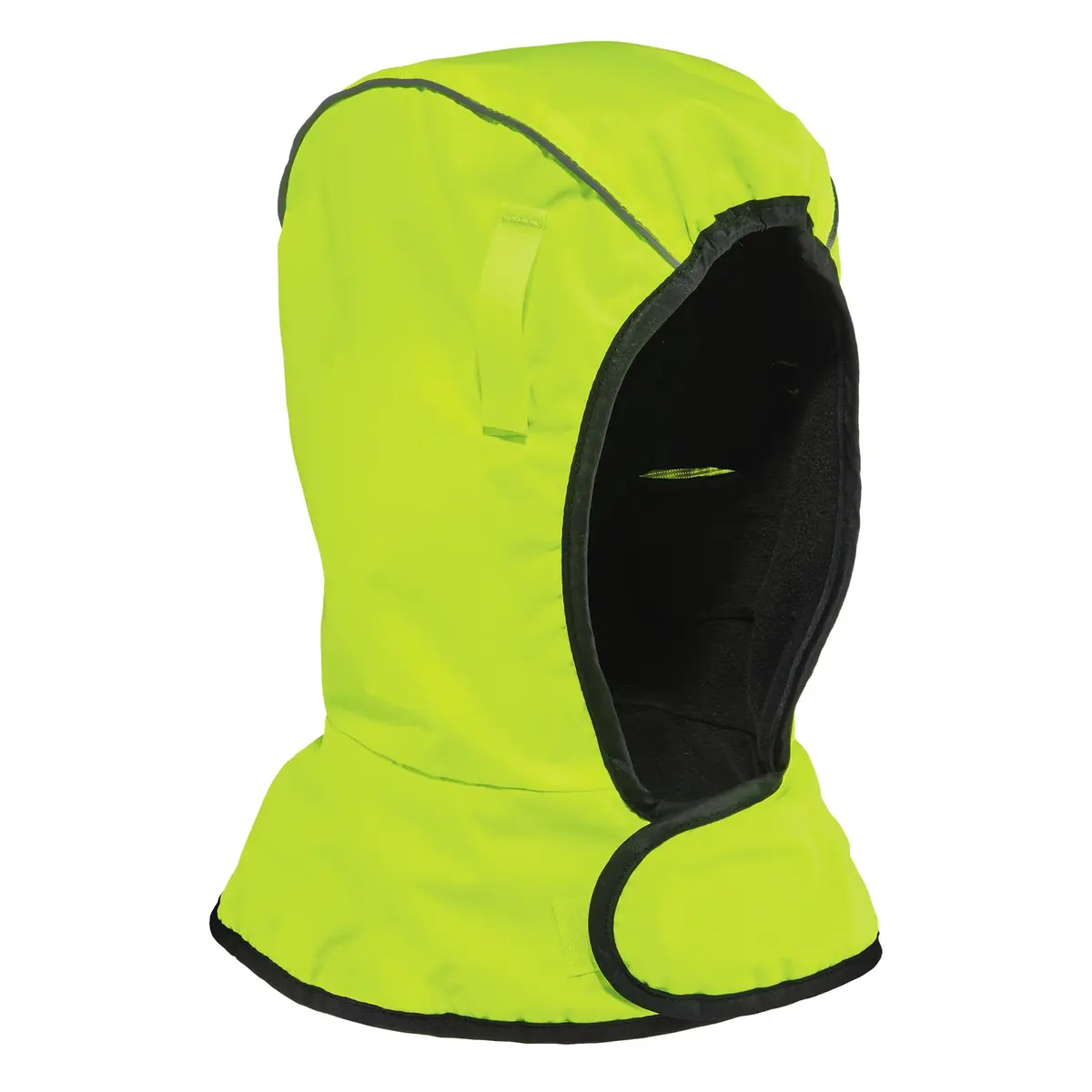 Ergodyne Unisex 2-Layer Thermal Hard Hat Liner Lime | Water-Resistant, Fleece-Lined Winter Safety Accessory - main product image