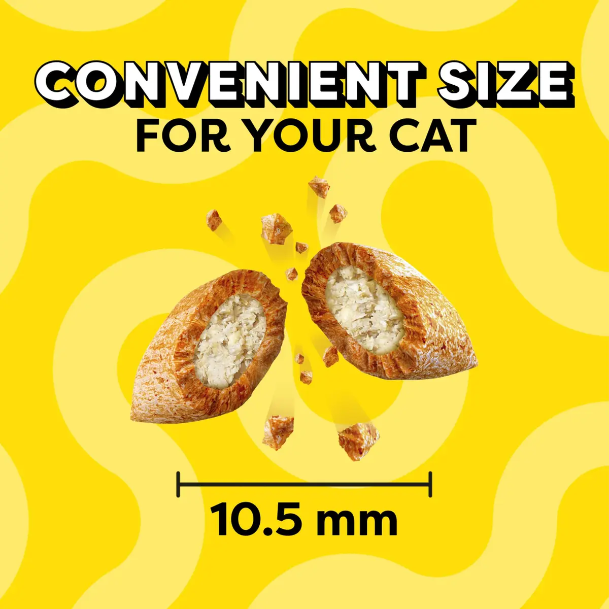 Temptations MixUps Catnip Fever Cat Treats 3 oz (85g) Pouch | 12-Pack for Adult Cats - view 9