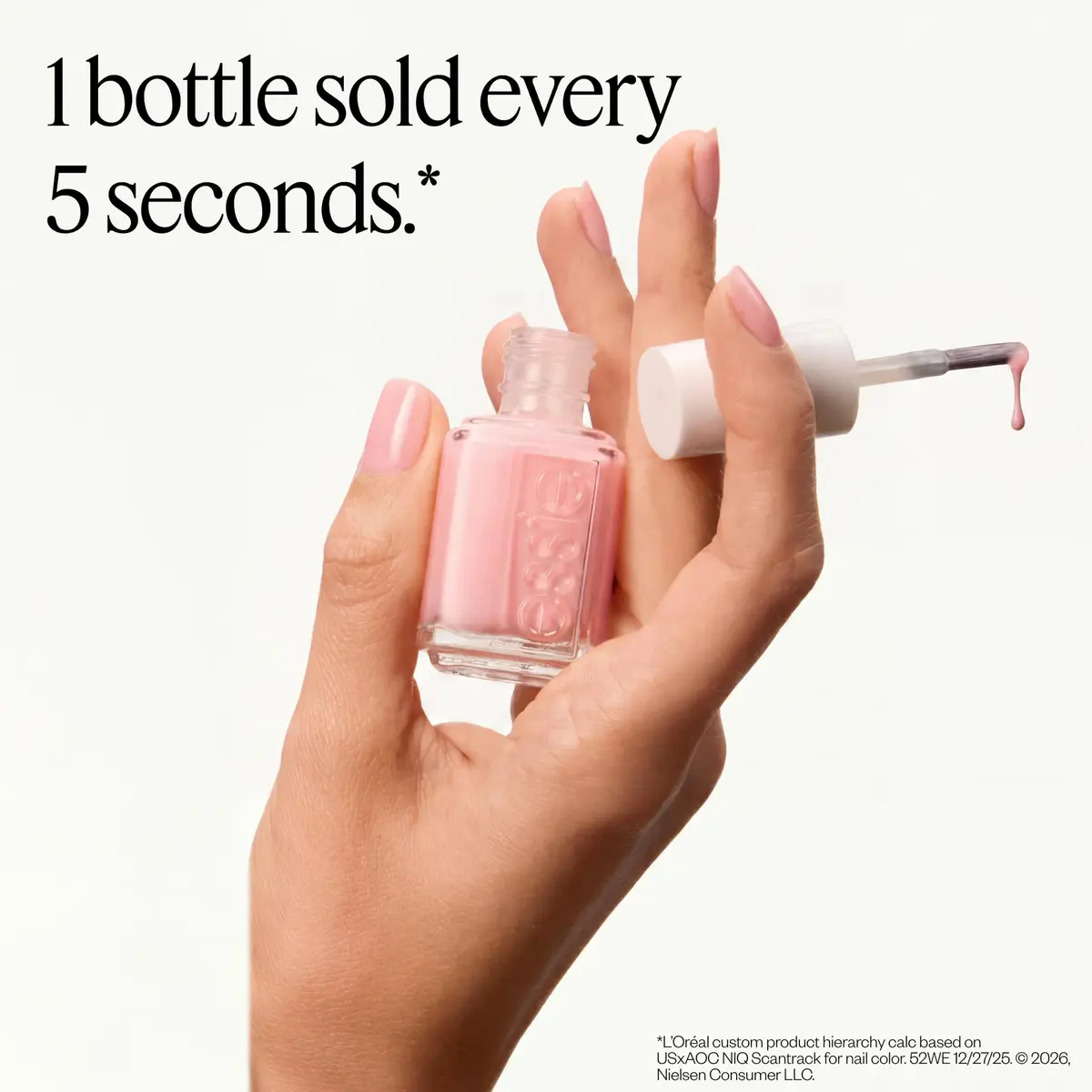 essie Silver Glitter Nail Polish 0.46 fl oz | Vegan, Flawless, Trendy - view 8