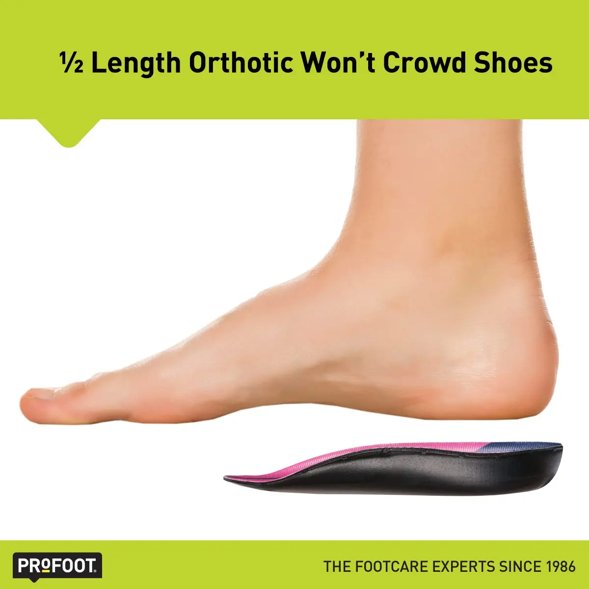 PROFOOT Plantar Fasciitis Orthotic Insoles for Women (Sizes 6-10) – Gel Heel Inserts for Instant Heel Pain Relief and Arch Support - view 5