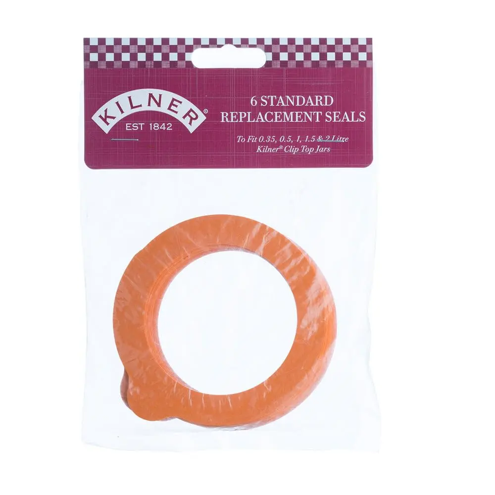 Kilner Rubber Seals for 4 oz Jars | 6-Pack (10ml) | Airtight Food-Safe Preservation - view 5