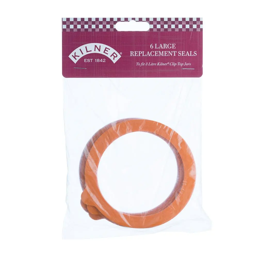 Kilner Rubber Seals for 4 oz Jars | 6-Pack (10ml) | Airtight Food-Safe Preservation - view 8