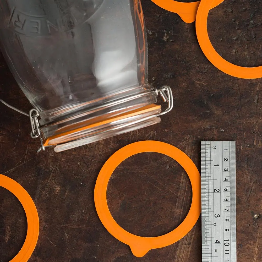 Kilner Rubber Seals for 4 oz Jars | 6-Pack (10ml) | Airtight Food-Safe Preservation - view 9