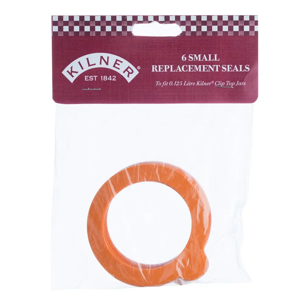 Kilner Rubber Seals for 4 oz Jars | 6-Pack (10ml) | Airtight Food-Safe Preservation - view 2
