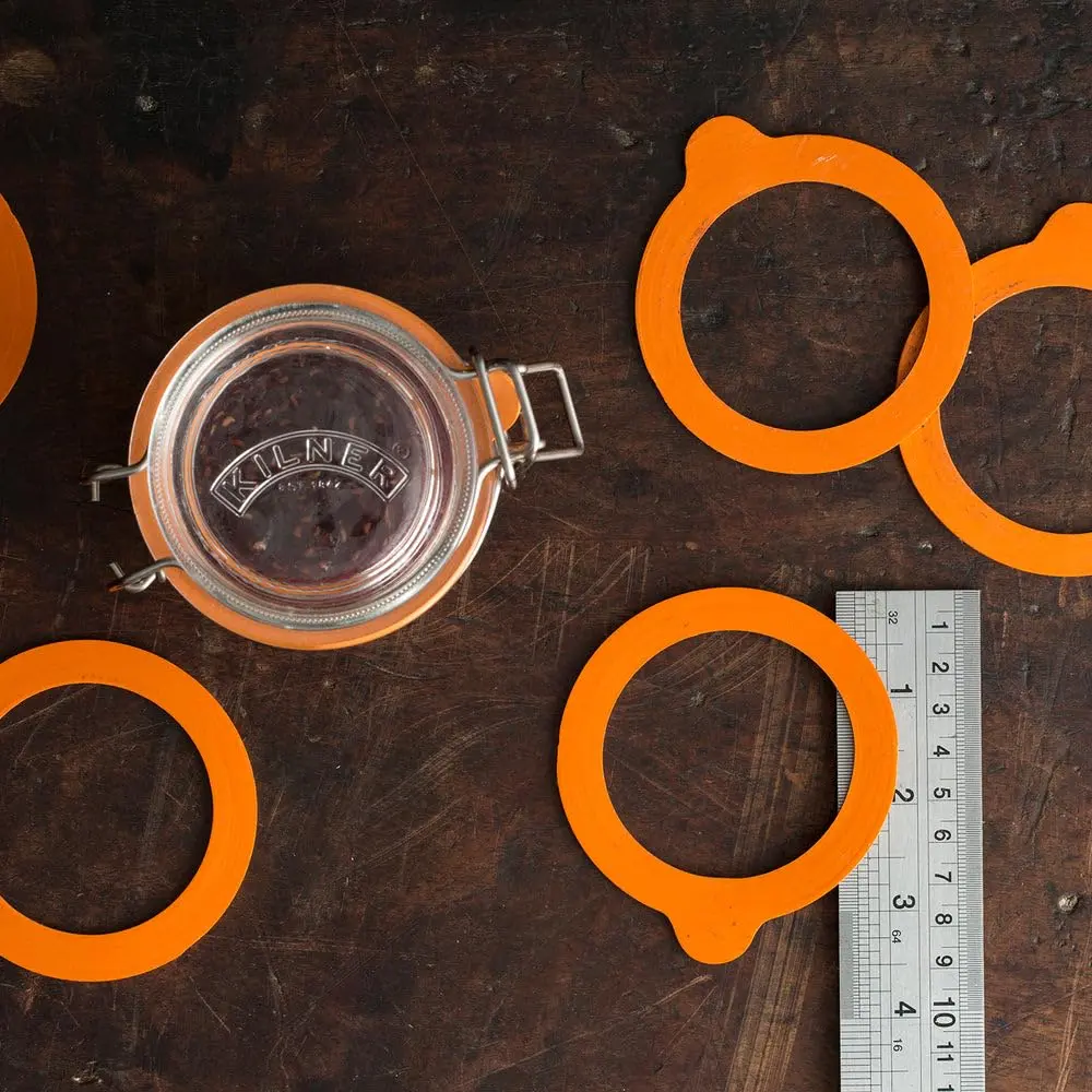 Kilner Rubber Seals for 4 oz Jars | 6-Pack (10ml) | Airtight Food-Safe Preservation - view 3
