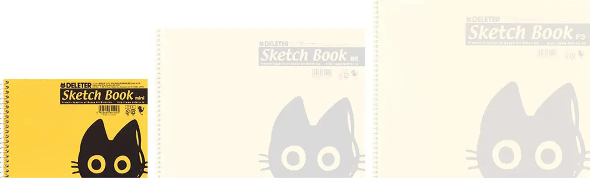 Deleter Deletor Sketchbook B6 17 Sheets | Quality Art Media Paper for Artists & Students - main product image