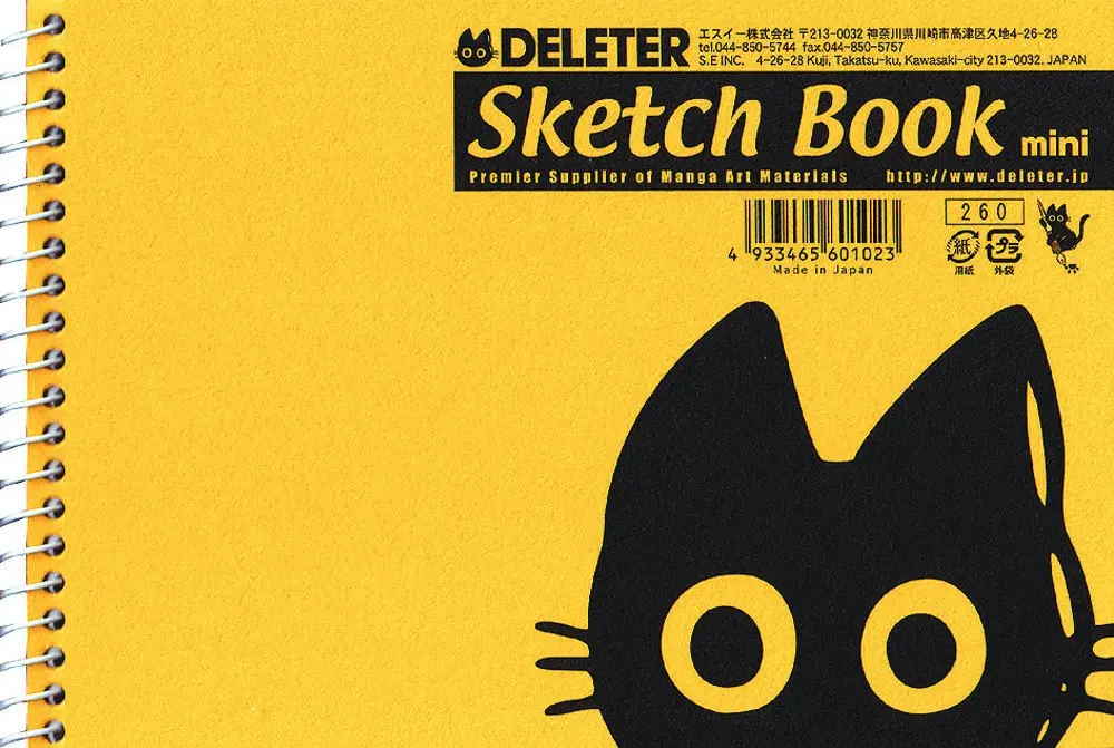 Deleter Deletor Sketchbook B6 17 Sheets | Quality Art Media Paper for Artists & Students - view 2