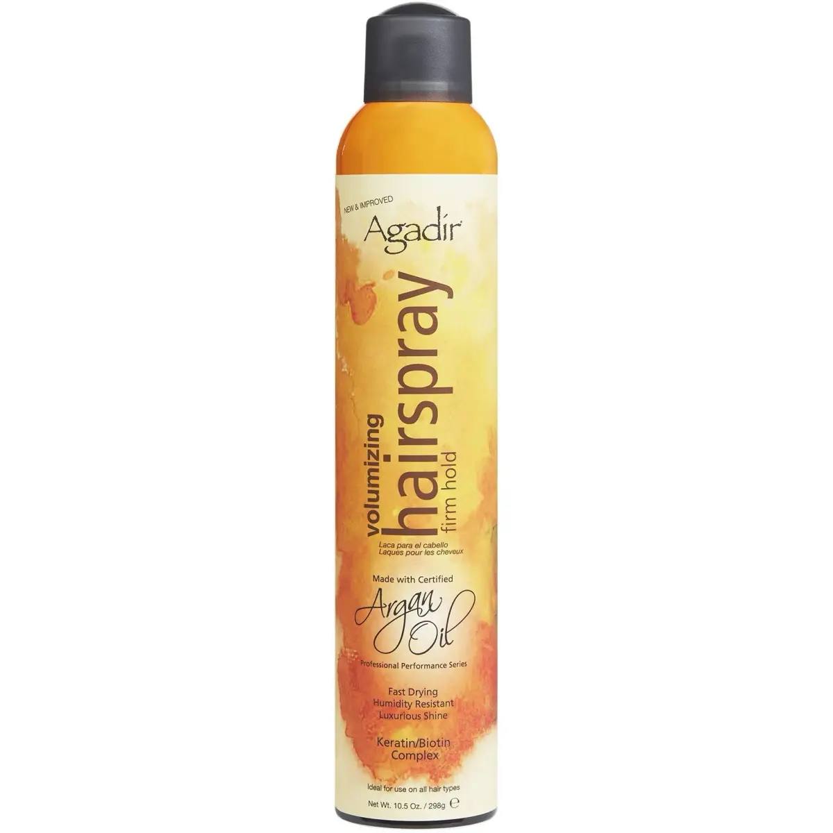 Agadir Volumizing Firm Hold Hair Spray 310.53ml (10.5 oz) | Humidity Resistant - main product image