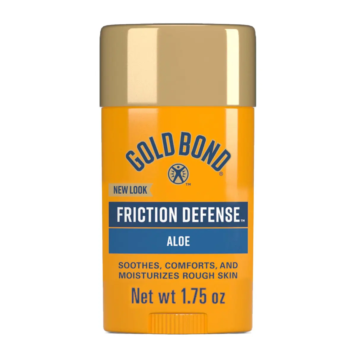 Gold Bond Friction Defense Stick with Aloe 1.75 oz (51.7 ml) | Anti-Chafing Stick for Sensitive Skin - main product image