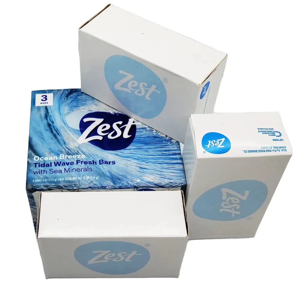 Zest Ocean Breeze Bar Soap 3 ct, 12 oz (340 g) | Cleanses Skin for All Types - view 5