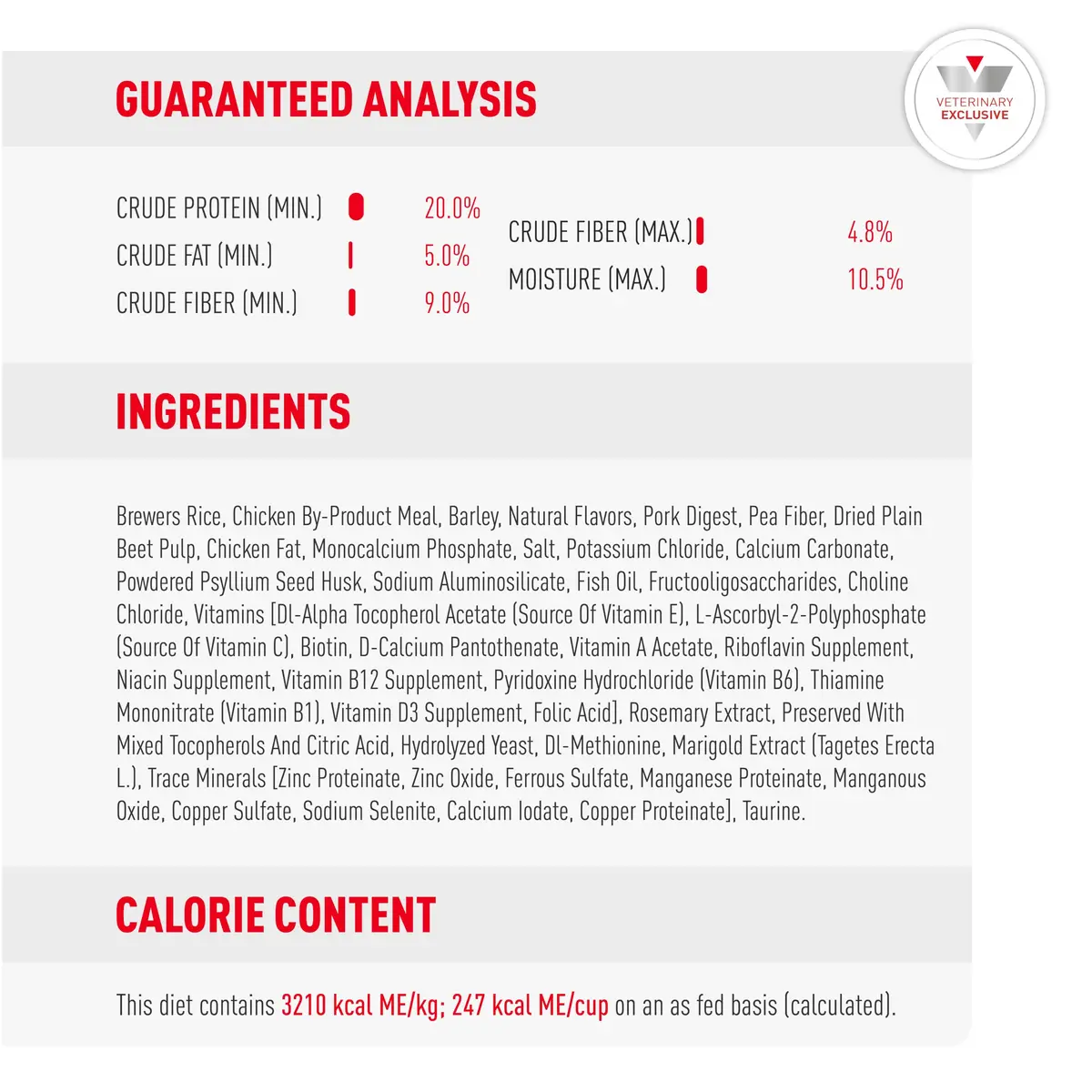ROYAL CANIN Veterinary Diet Canine Gastrointestinal Low Fat Adult Dry Dog Food, 17.6 lb Bag | Digestive Support for Sensitive Dogs - view 6