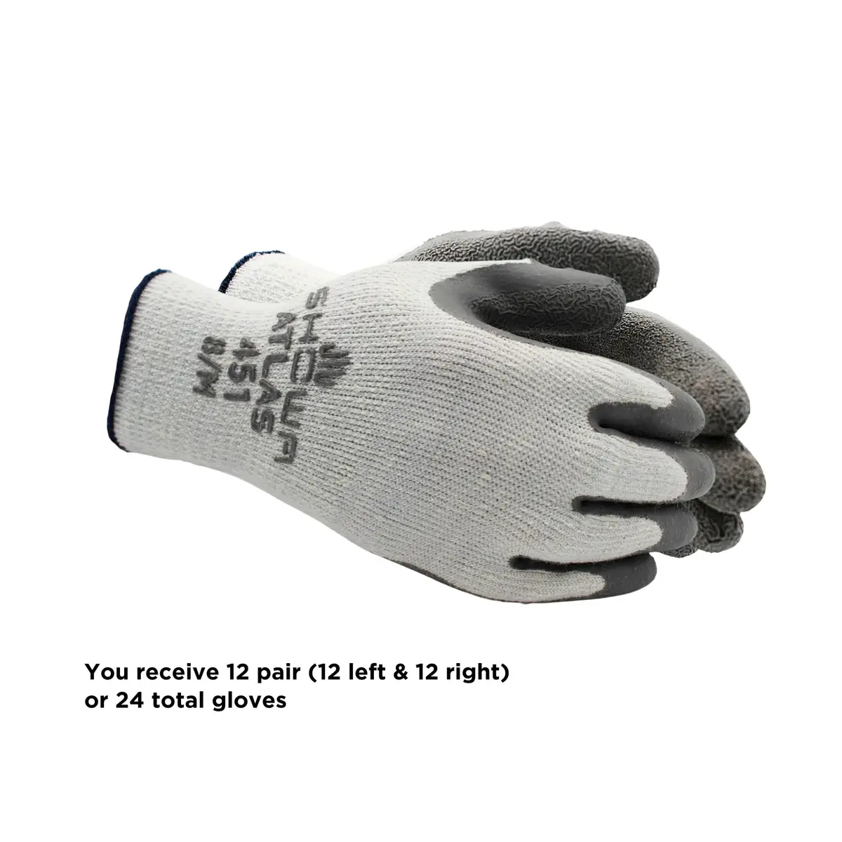 SHOWA Atlas 451 Winter Work Gloves Small | Insulated Heavy-Duty Hand Protection for Cold Weather - view 3