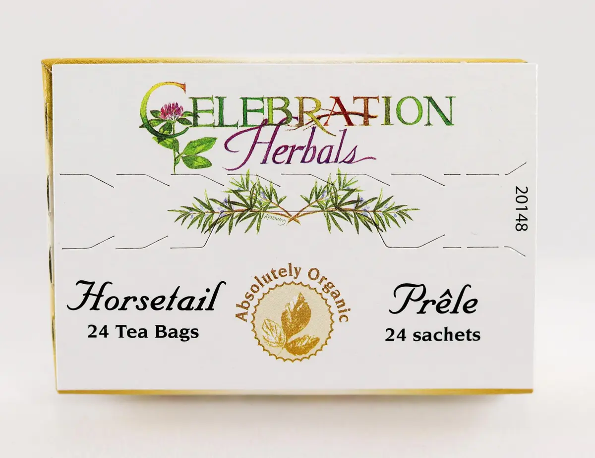 Celebration Herbals Horsetail Tea Organic 24 Bag | Ancient Herb Support in India - view 7