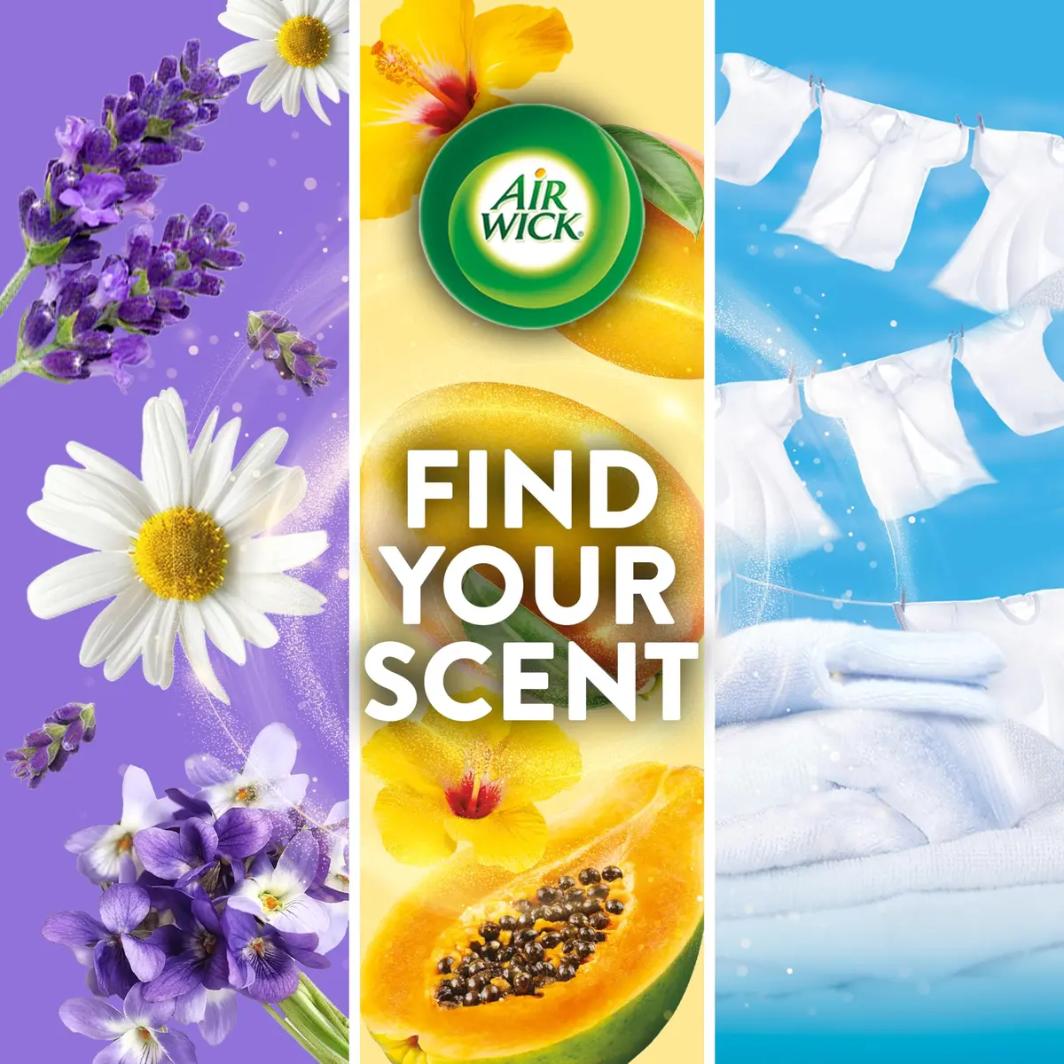 Air Wick Plug In Scented Oil Refill Fresh Linen 2x0.7 Fl Oz (1.4 Fl Oz Total) | Long-Lasting Fragrance with Essential Oils - view 7