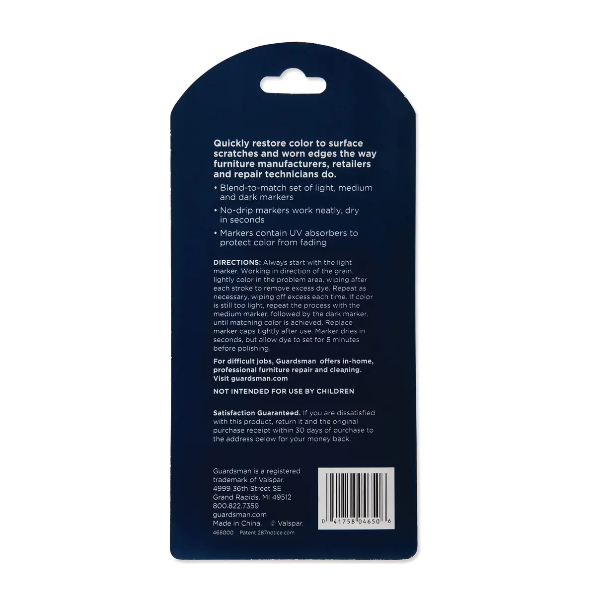 Guardsman Wood Furniture Markers, 3 Colors | Scratch Repair Kit for Wood Floors & Furniture - view 2