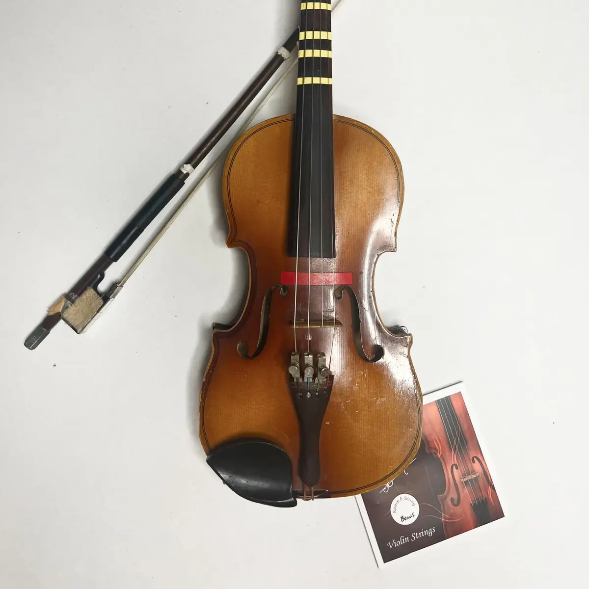 Stravilio Bronze Violin Strings Full Set (G-D-A-E) - Violin String with Ball Ends, Compatible with Violin Sizes 1/2 and 1/4, Perfect for Kids | Warm, Durable & Easy to Install - view 6