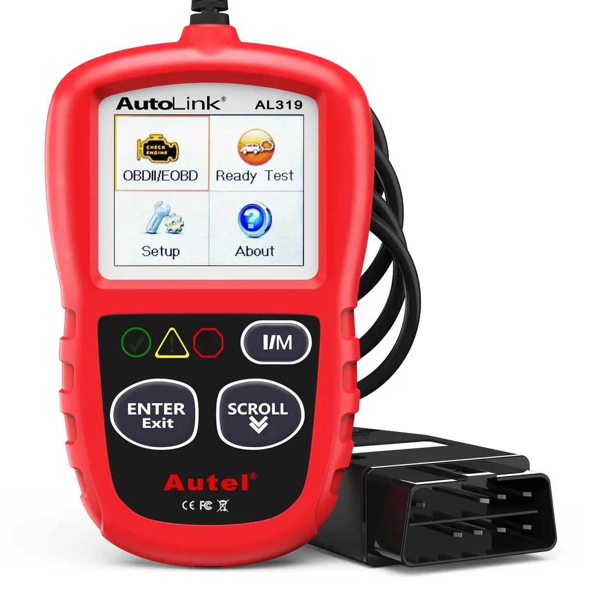 Autel AL319 Vehicle Scan Tool 2.4 inches | Check Engine & DTC Support - main product image