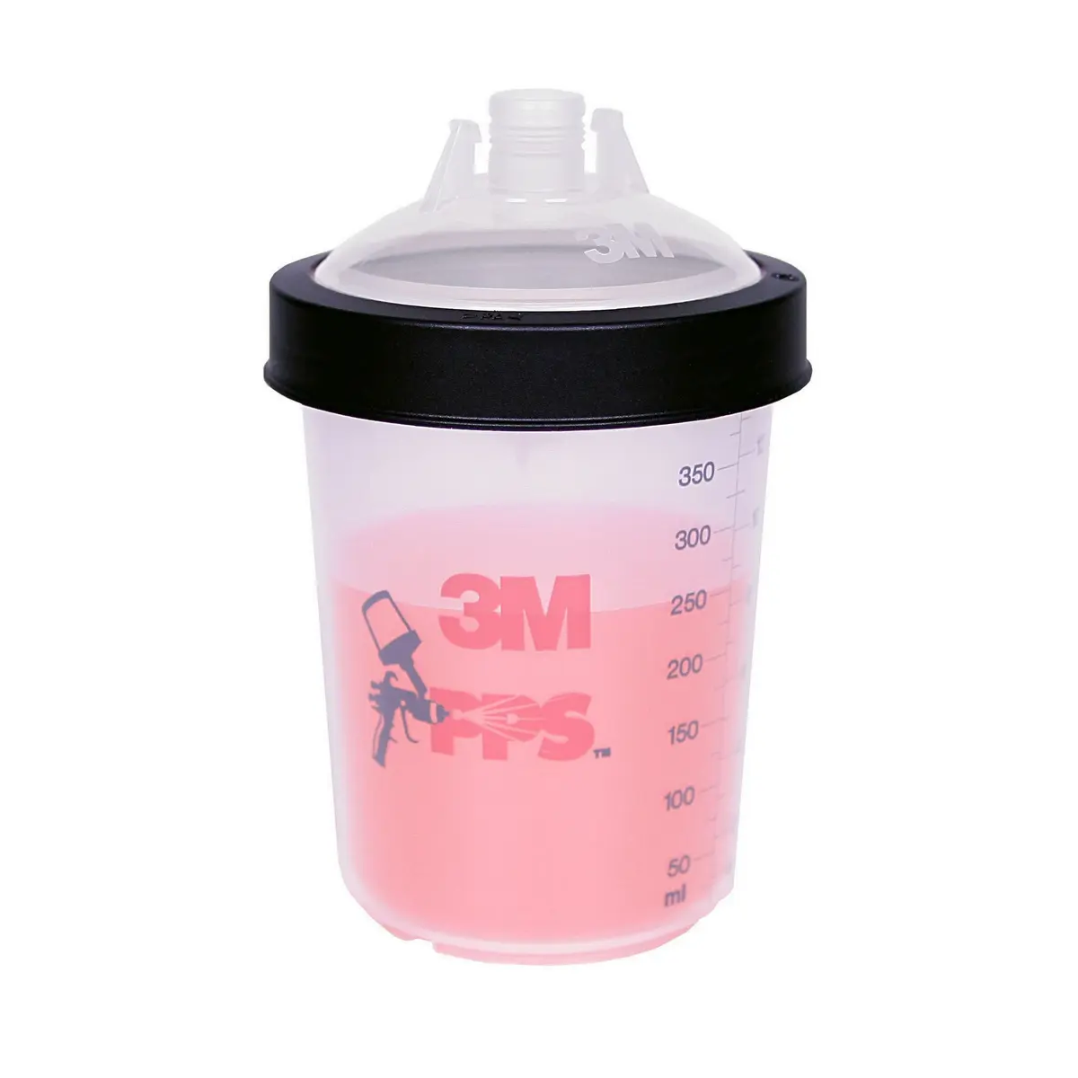 3M PPS Original Series Paint Spray Gun Cup Lids and Liners Kit, 16312 | Versatile, Less Waste, 13.5oz - view 7