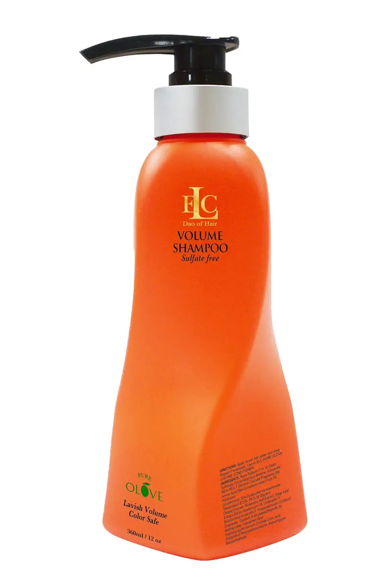 ELC Dao of Hair Pure Olove Volume Shampoo 355ml (12 oz) | Sulfate-Free, Color-Safe, Thickening Shampoo for Fine, Limp Hair - main product image