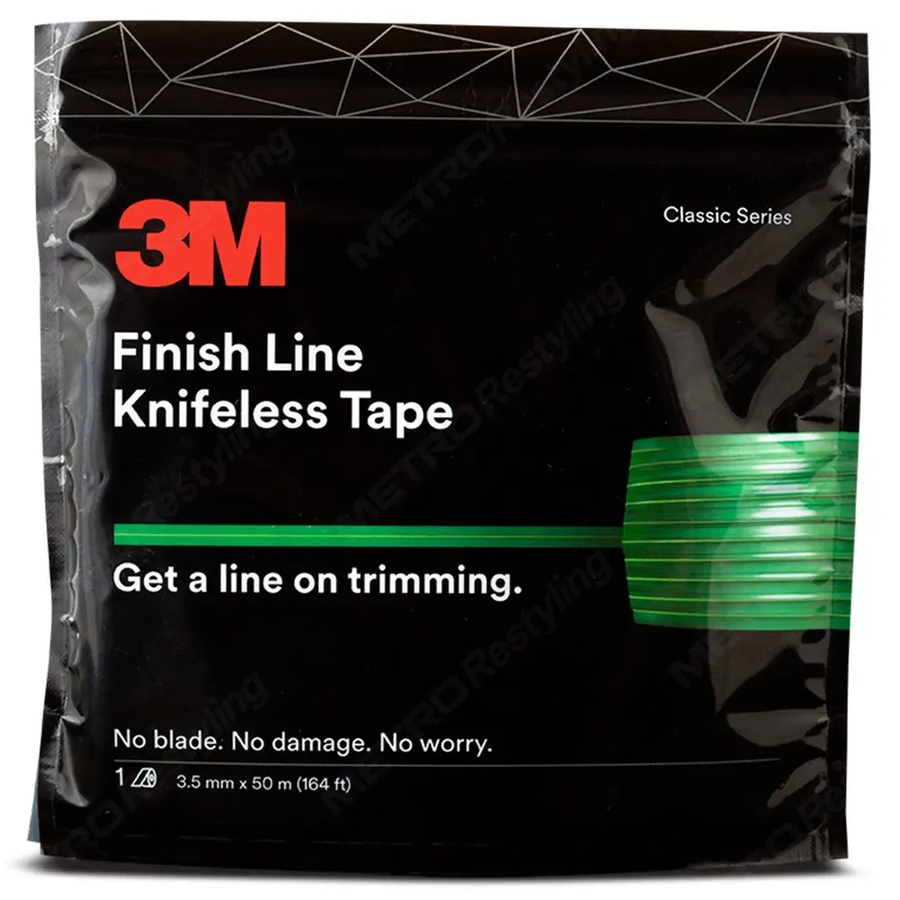 3M Knifeless Finish Line Vinyl Wrap Cutting Tape 50m (164ft) | Bubble-Free Application for Stripes & Curves - main product image