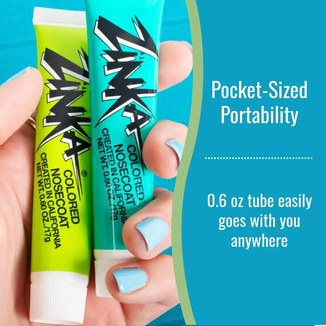 Zinka Colored Zinc Oxide Sunblock Stick SPF 30 Black | High Zinc Formula for Nose and Face, Water & Sweat Resistant - view 6