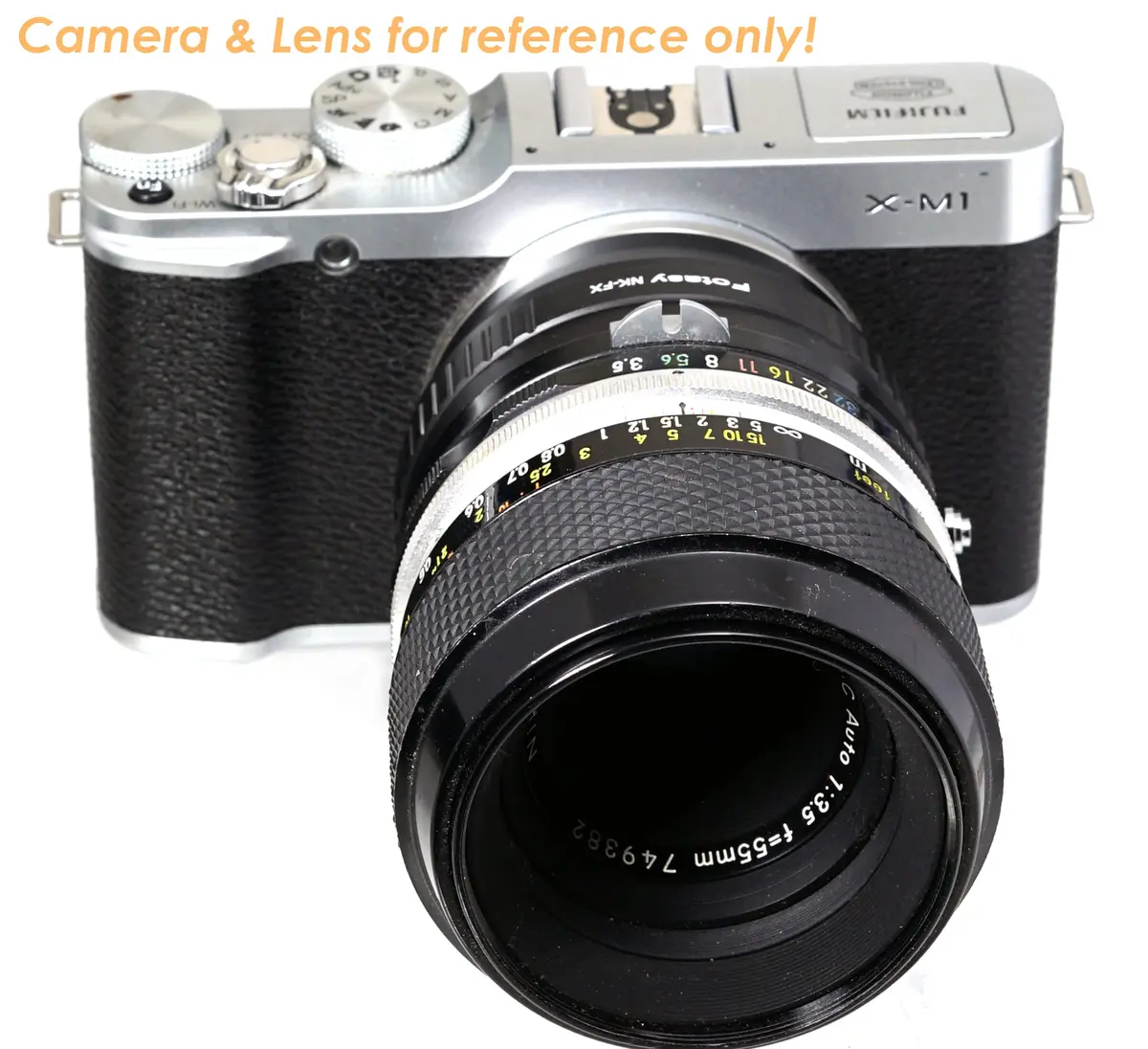 Fotasy Copper Nikon F Mount Lens to Fujifilm X Mount Adapter | Manual Focus for X-Pro1 X-T4 - view 7
