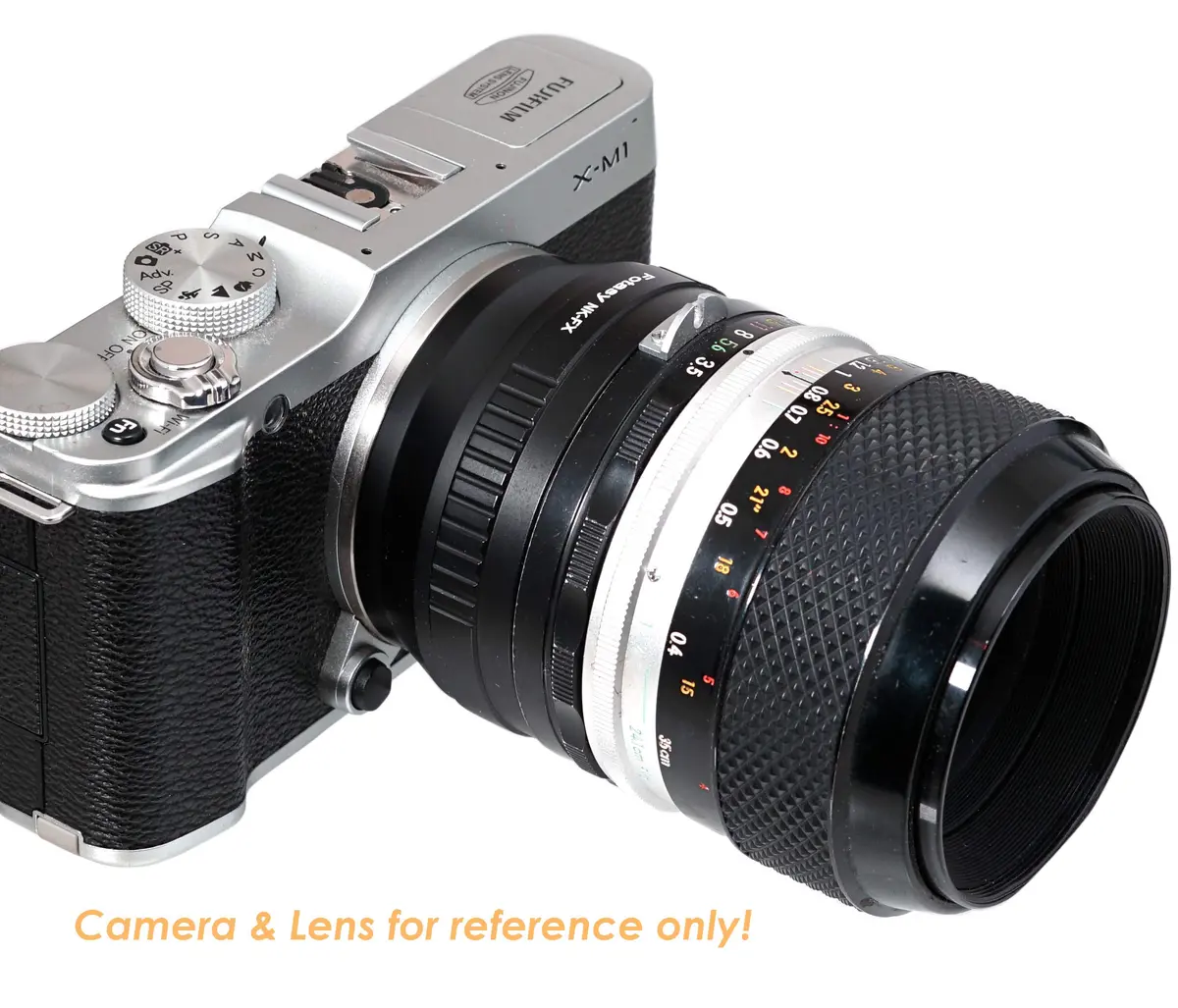 Fotasy Copper Nikon F Mount Lens to Fujifilm X Mount Adapter | Manual Focus for X-Pro1 X-T4 - view 8