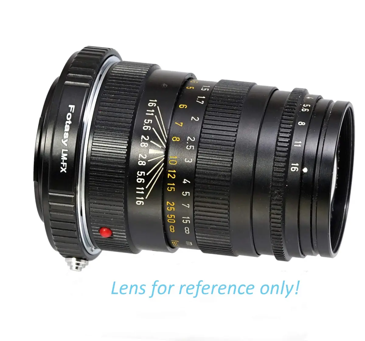 Fotasy Copper Leica M Lens to Fuji X Adapter, Leica M Mount to X-Mount Adapter, Compatible with Fujifilm X-Pro1 X-Pro2 X-E1 X-E2 X-E3 X-A5 X-M1 X-T1 X-T2 X-T3 X-T10 X-T20 X-T30 X-H1 - view 3