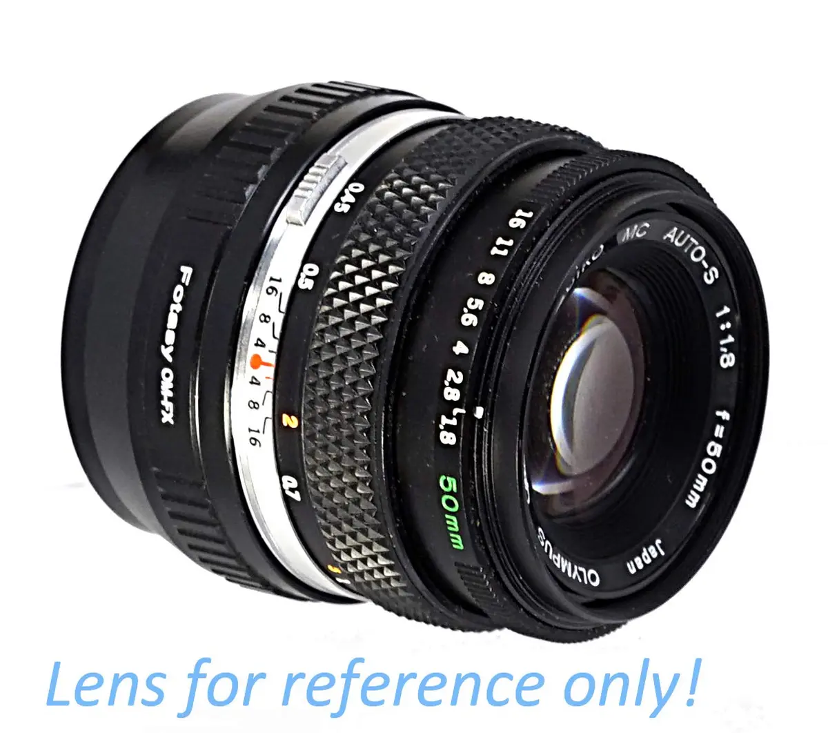 Fotasy OM Lens to Fuji X Adapter, Olympus OM Mount to X Mount, fits Fujifilm X-Mount Mirrorless Cameras Infinity Focus - view 3