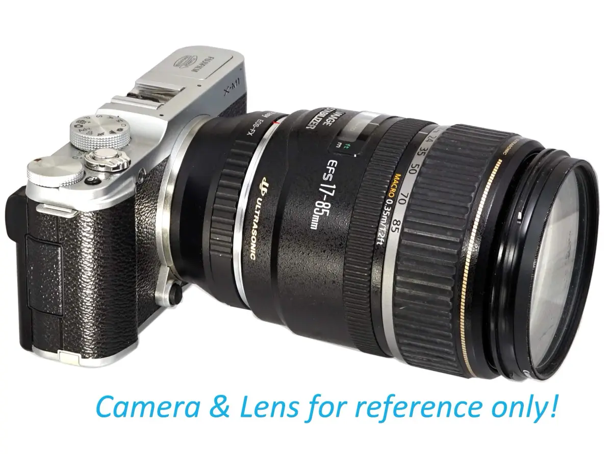 Fotasy Manual EF/EF-S Lens to Fujifilm X Mount Adapter | Infinity Focus Guaranteed - view 6
