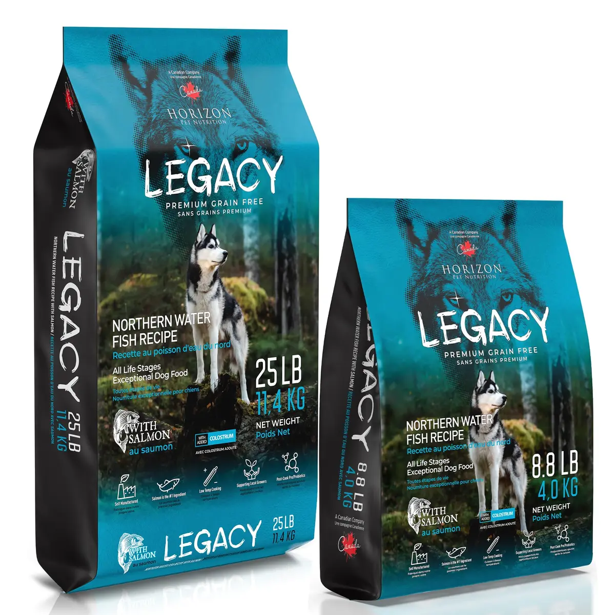 LEGACY High Protein Dog Food — Salmon First, Grain-Free, Immunity Support, All Life Stages, 11.34kg (25 lb) - view 7